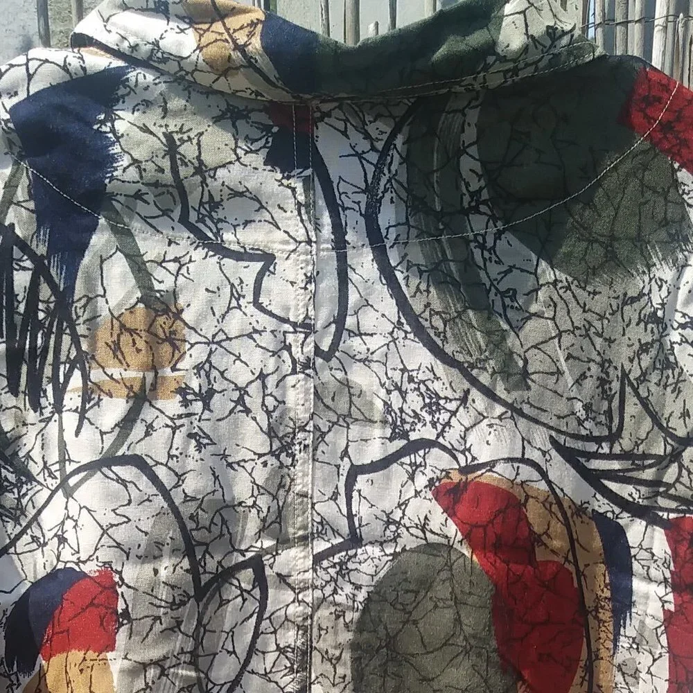 Vintage Cafe Italy Button Down Shirt Men - Shoulders 22